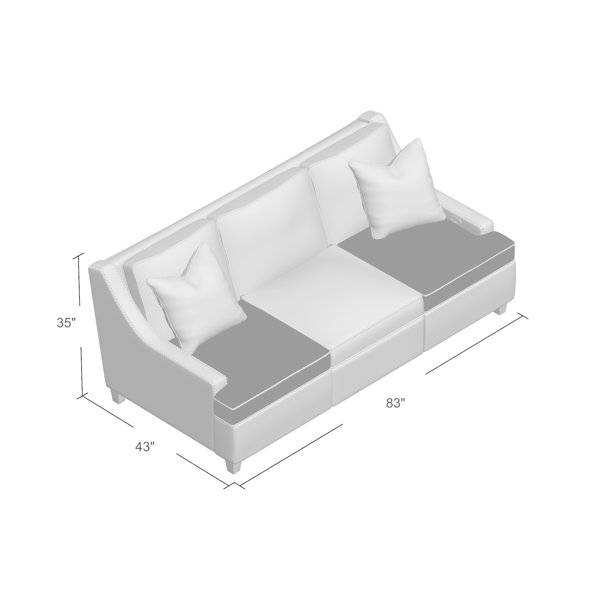 Tricia discount reclining sofa